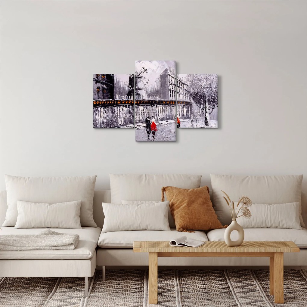 Obraz - Olejomaľba mesta II. (90x60 cm)
