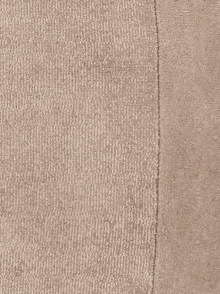 Villeroy & Boch Kusový koberec Kivi 106282 Beige kruh, 200x200 (priemer) kruh, béžová, obývacia izba