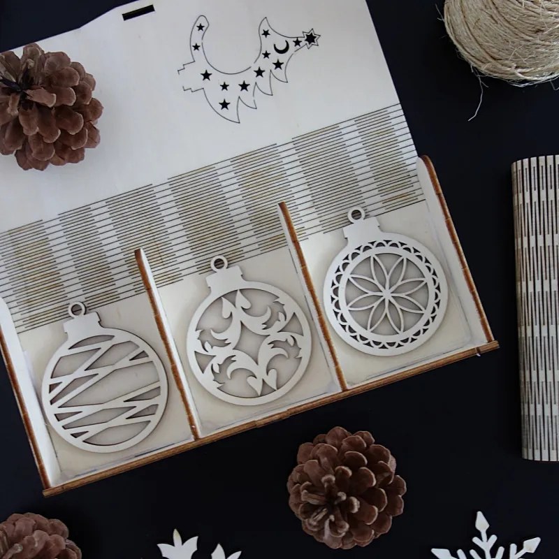 Vianočné ozdoby z dreva a plastu, Vianočné dekorácie drevené , drevené doplnky PR0108-HEU-