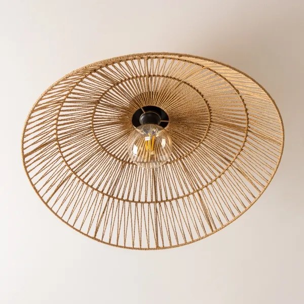 Brilagi - LED Prisadený luster CERIA BOHO 1xE27/40W/230V pr. 70 cm hnedá