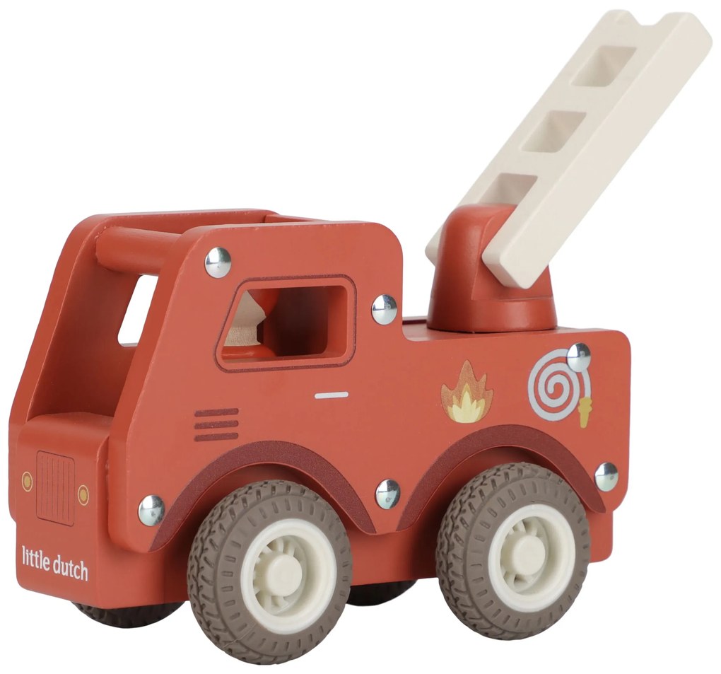 Hasičské auto drevené