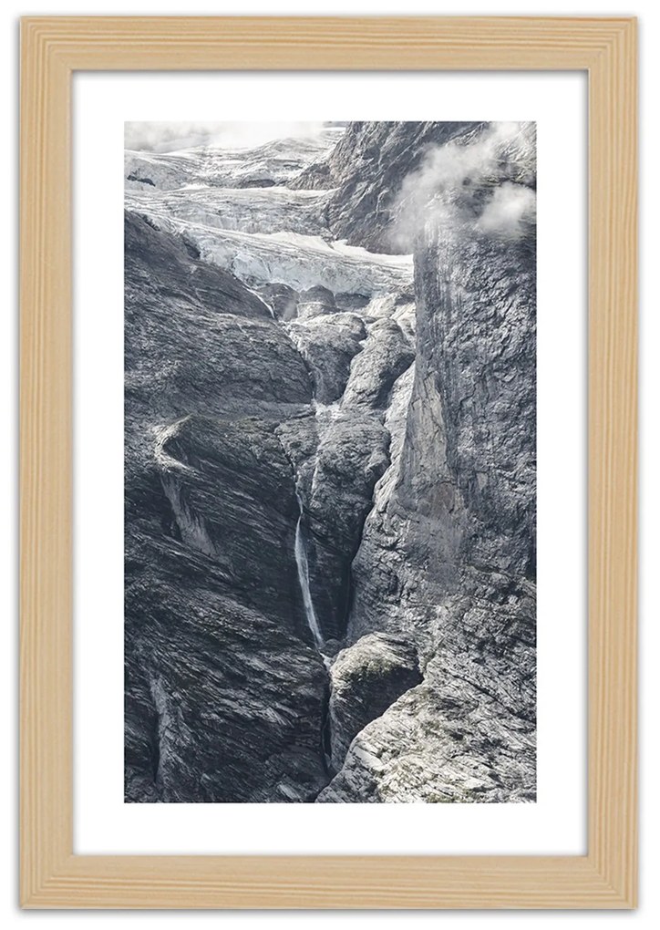 Gario Plagát Pohľad na skaly Farba rámu: Bez rámu, Rozmery: 30 x 45 cm
