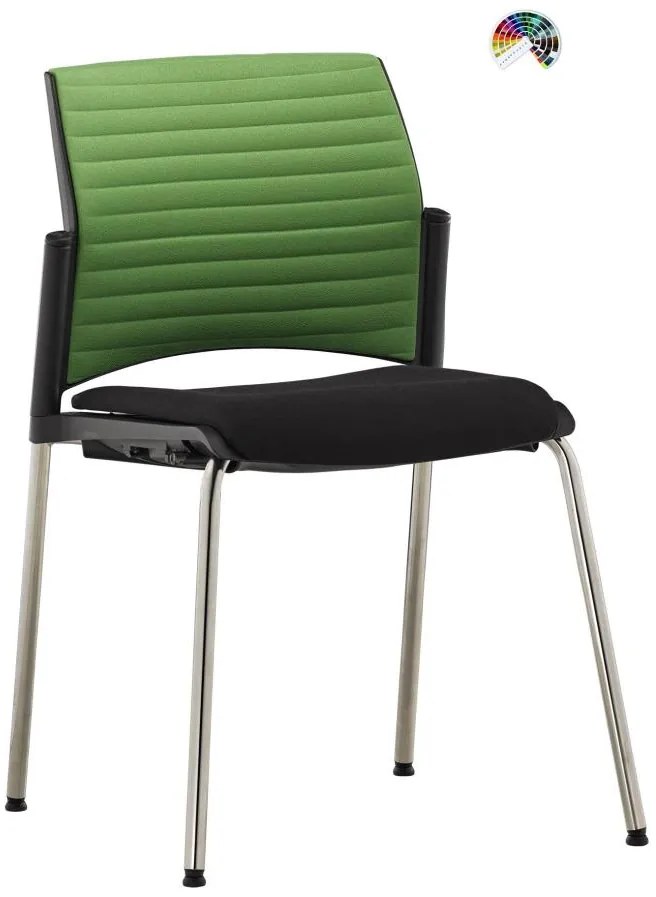 RIM Konferenčná stolička EASY PRO EP 1222 1224 čalúnenie FAME, STEP, OCEANIC