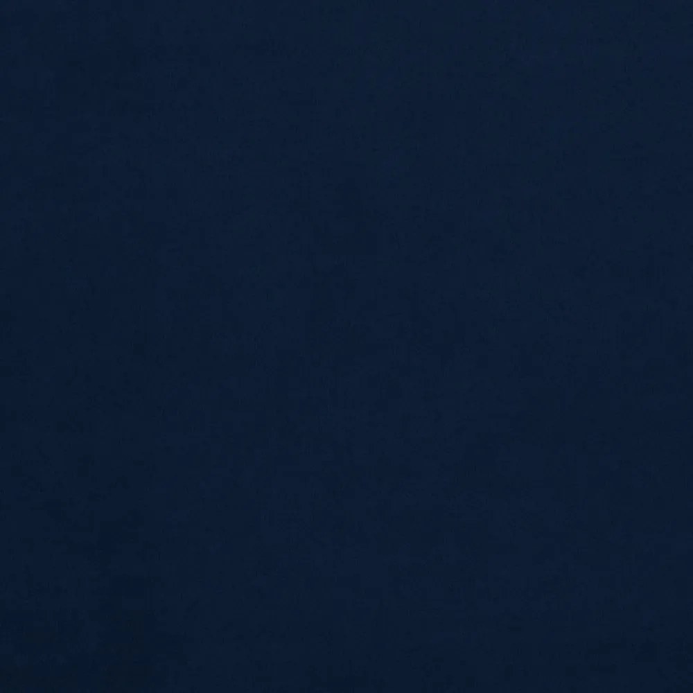 Tmavomodrá zamatová pohovka 138 cm Juli – Ropez