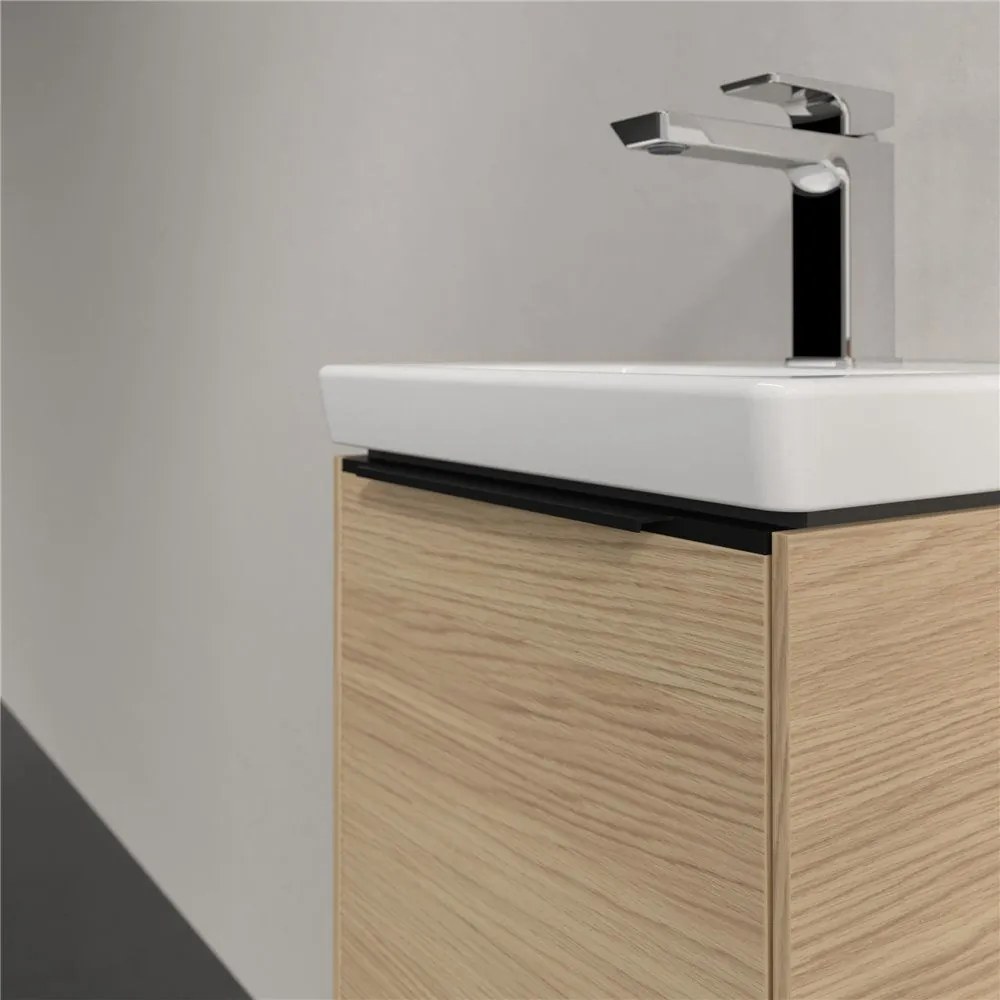 VILLEROY &amp; BOCH Subway 3.0 závesná skrinka pod umývadielko, 1 dvierka, pánty vpravo, 351 x 309 x 429 mm, Nordic Oak, C58401VJ