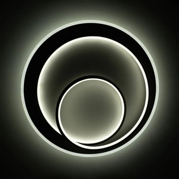 BRILAGI - stmievateľné LED stropné svietidlo FLARE LED/70W/230V, priemer 50 cm, biela/čierna + diaľkové ovládanie