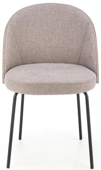 AKCIA Sivá stolička NORME z lakovanej ocele II. akosť