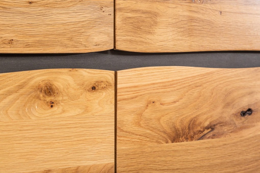Komoda Living Edge 160cm divoký dub