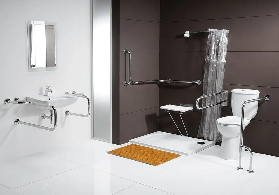 CREAVIT CREAVIT, HANDICAP WC kombi misa zvýšená 36,3x67,2cm, spodný odpad, BD301.410.00