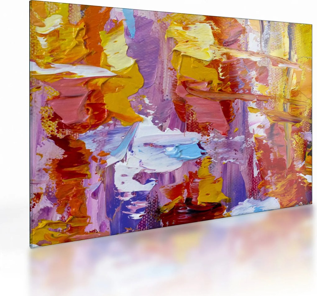 Sklenený obraz - Olejomaľba (70x50 cm)
