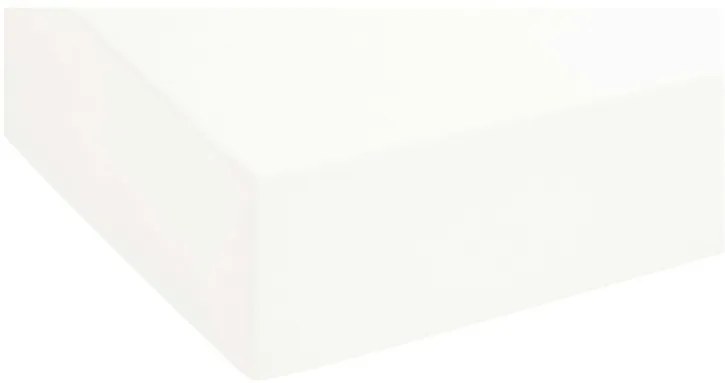 Biberna Napínacia džersejová plachta (biela, 180 – 200 x 200 cm)  (100227068)