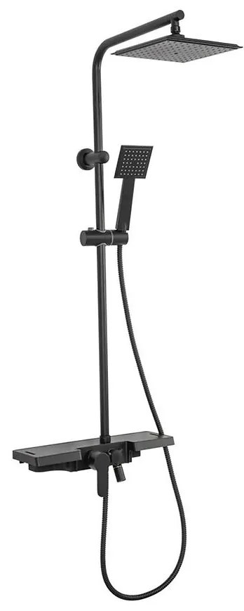 Sprchová sada Bravo čierna Rea P0636