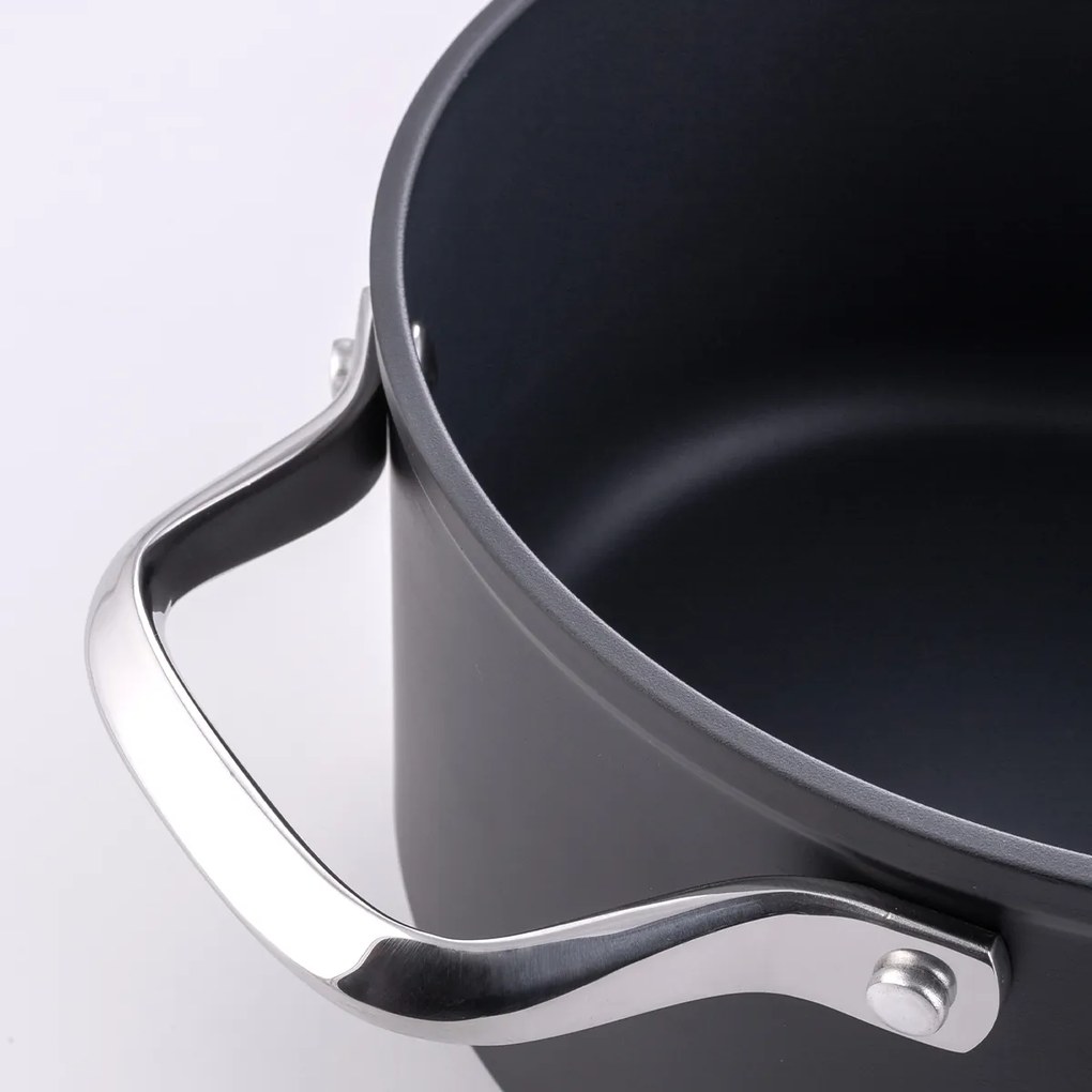 Hrniec s titánovým povrchom Ø 24 cm - Saturn Terra Lunasol - 601305