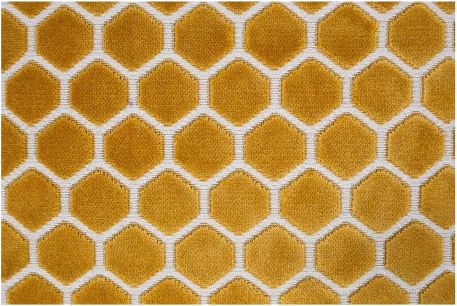 Žltý vankúš s výplňou Zuiver Monty, 45 × 45 cm