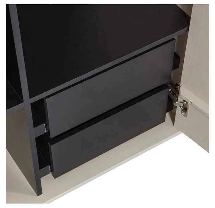 Krémová modulárna skriňa z borovicového dreva 150x200 cm Daily – vtwonen