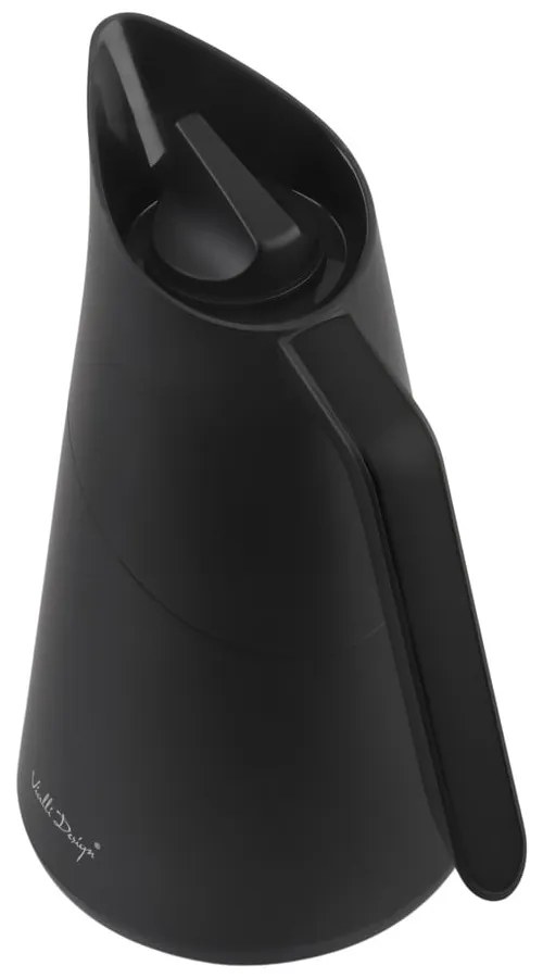 Čierna termoska 1 l Soho – Vialli Design