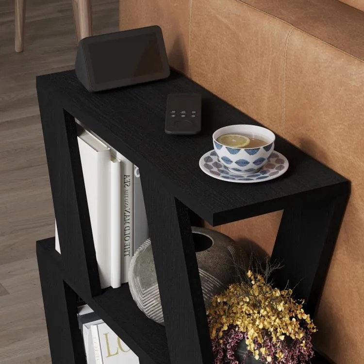 Odkladací stolík Houseland Lazena čierny