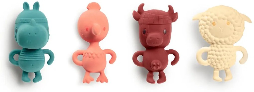 Lilliputiens - kravička Rosalie - hrkálka pre rozvoj zmyslov