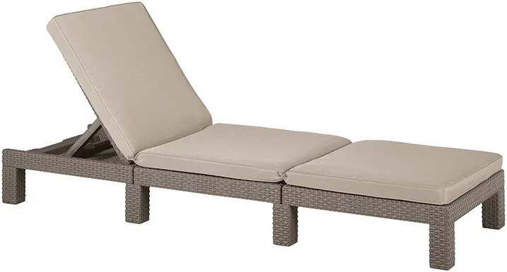 Allibert Daytona lehátko - cappuchino
