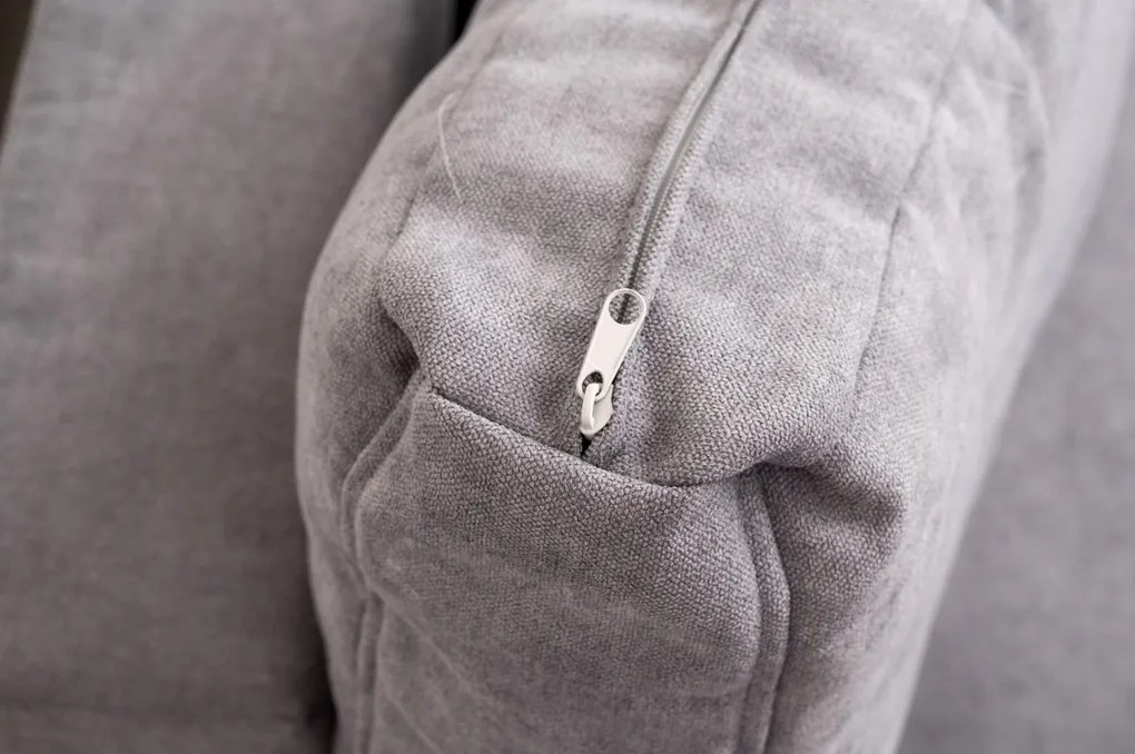 AKCIA Svetlosivá rohová sedacia súprava ORANGE, obojstranná II. akosť