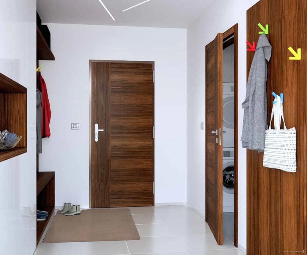 Mujkoberec Original, AKCIA: 40x60 cm Protišmyková rohožka Mojkoberec Original 104485 Beige – na von aj na doma, béžová, chodba / predsieň