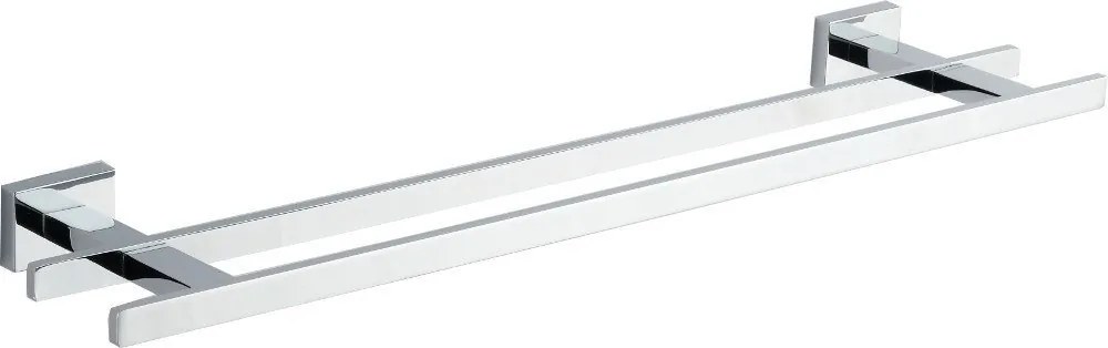 Aqualine Aqualine, APOLLO dvojitý držiak uterákov 550mm, chróm, 1416-11