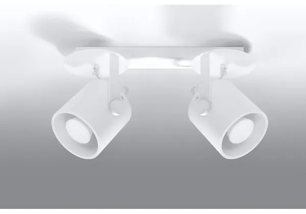Bodové svietidlo LAROSA 2 2xGU10/40W/230V biela