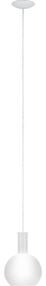 Eglo 62266 - Luster na lanku PASCOA 1xE27/60W/230V 20 cm biela