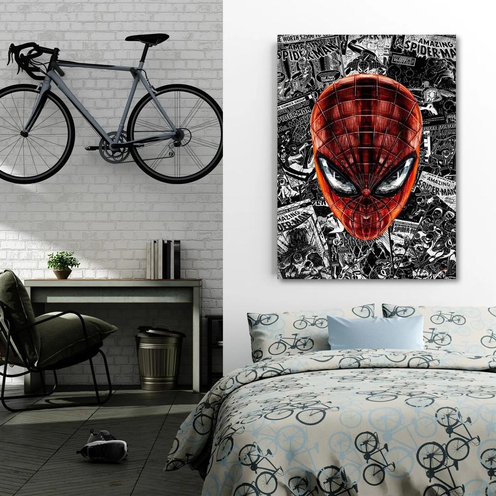 Gario Obraz na plátne Spidermanova tvár - Rubiant Rozmery: 40 x 60 cm