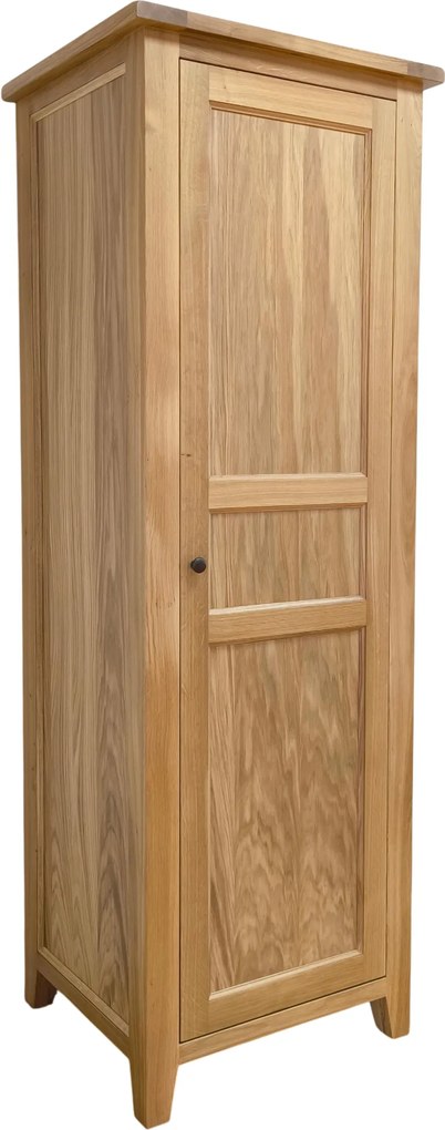 Vysoká úzka šatníková skriňa, 70x60x200 cm Otváranie vpravo