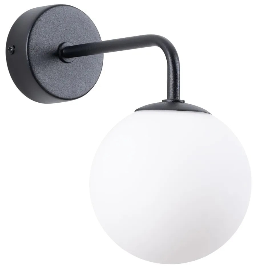 Čierno-biele nástenné svietidlo Beam – Nice Lamps