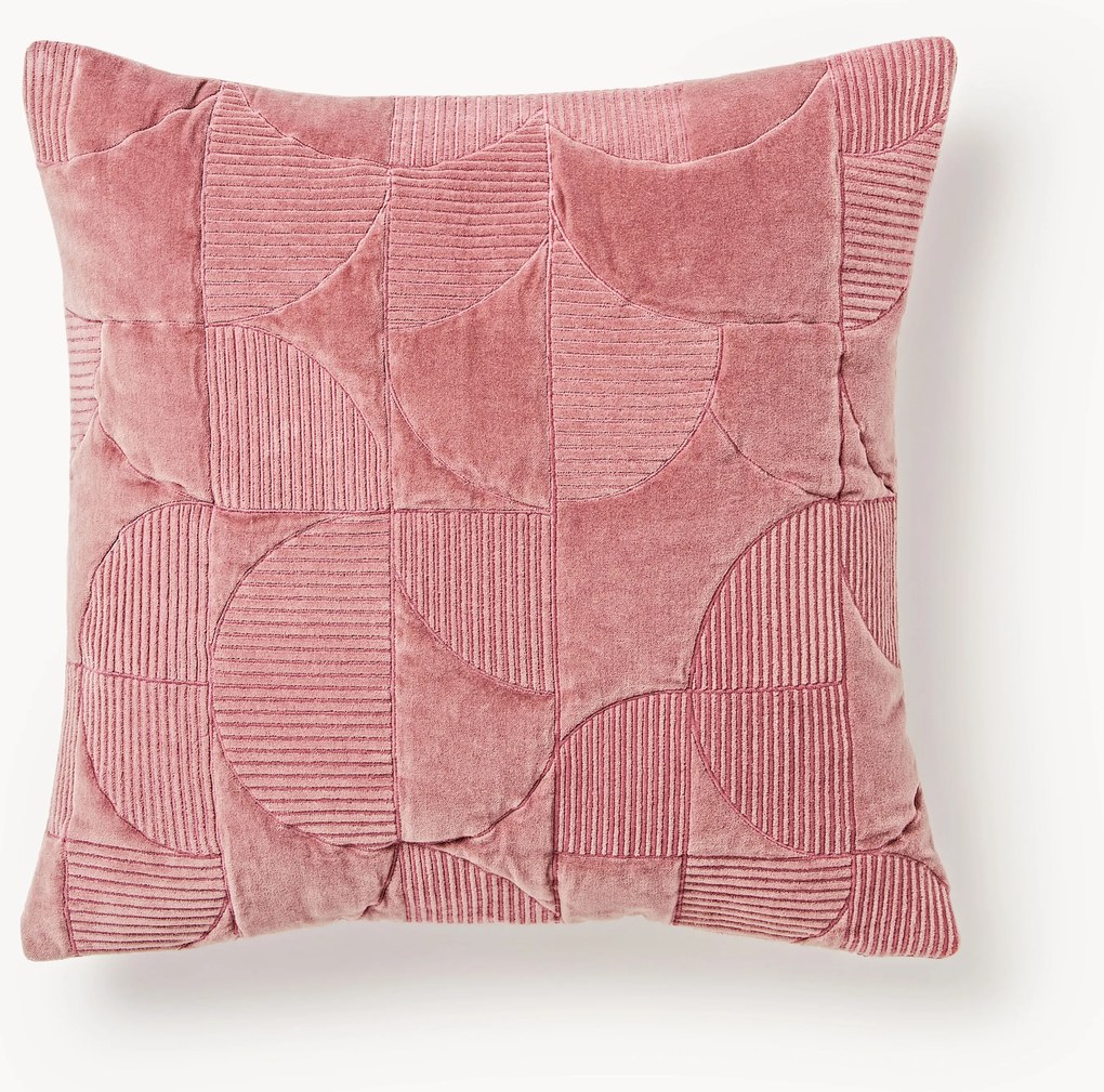 Vyšívaný poťah na vankúš s geometrickým vzorom Verina