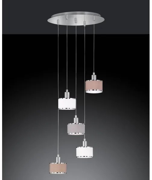 Wofi 619905019000 - Luster na lanku CIARA 5xE14/28W/230V