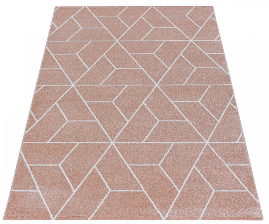 Kusový koberec Efor 3715 rose-80x250