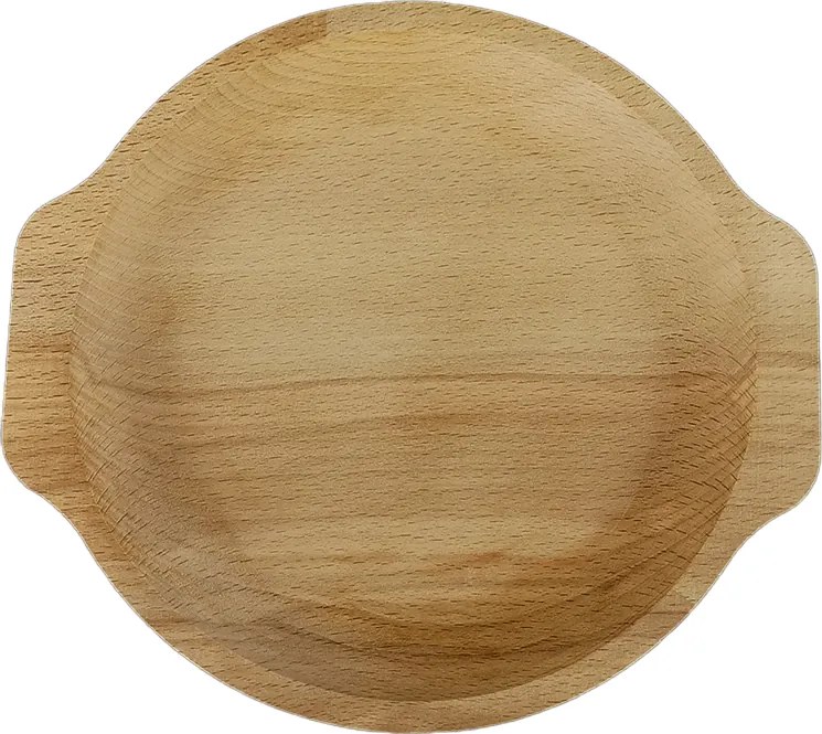 AMADEA Drevená miska, masívne drevo, 24 cm