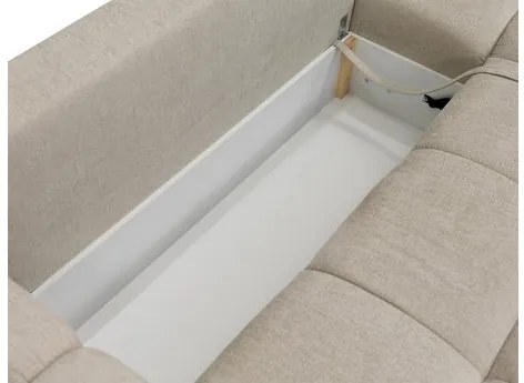 Rohová rozkladacia pohovka Bonkoi, Dostupné poťahy: Artico Beige