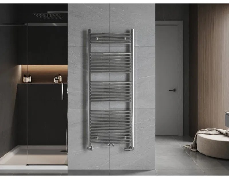 Mexen Ares, vykurovacie teleso 1500x600 mm, 579 W, chrómová, W102-1500-600-00-01