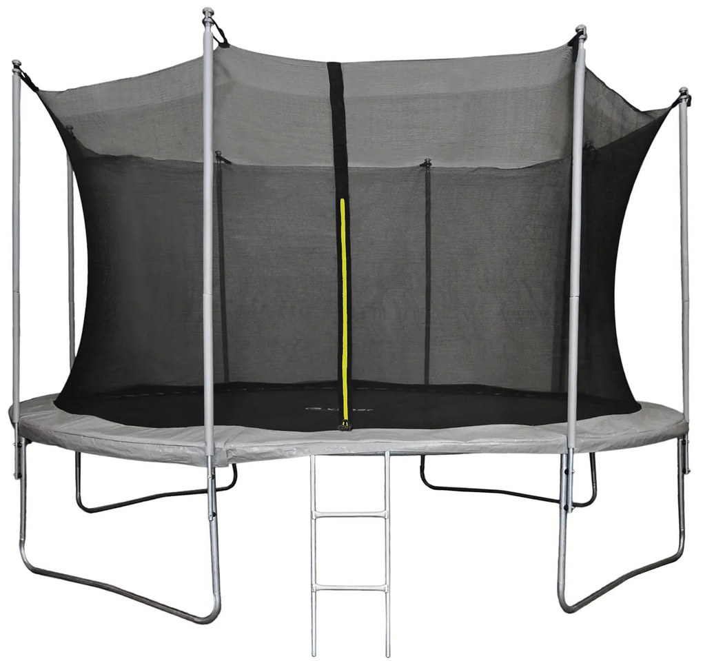 Trampolína Skyper 427 cm - čierna / sivá