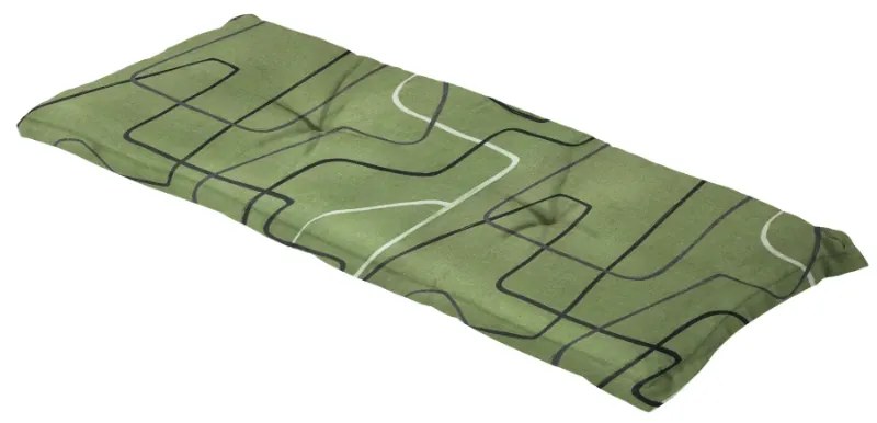 Poduška na lavicu RESTON 150x48 cm - viac variantov Farba: Sivá