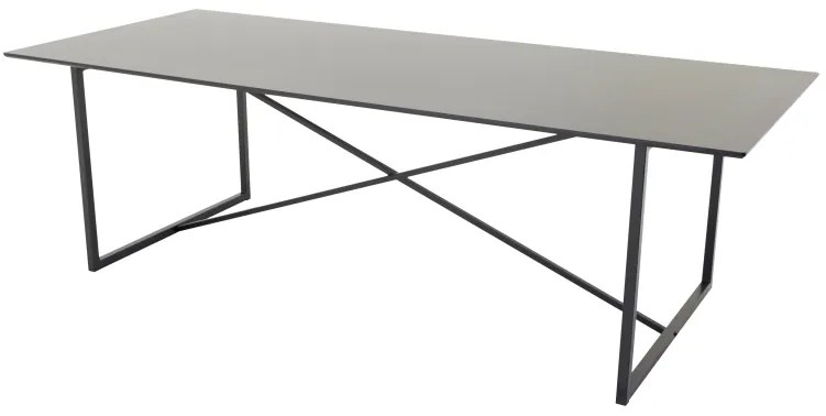 Palace jedálenský stôl čierny 240x100 cm