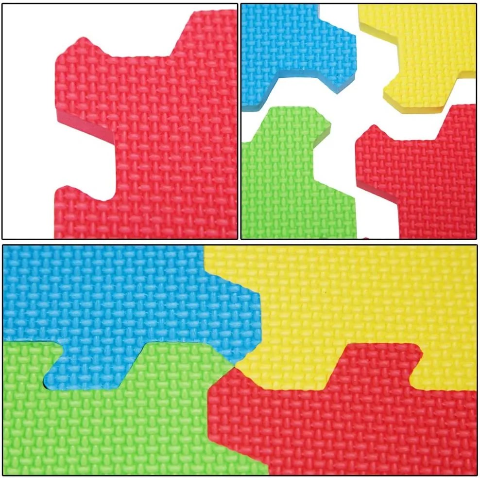 Spielwerk Penová podložka pre deti PUZZLE, 86 dielov, viacfarebná