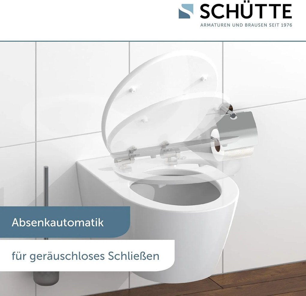 Eisl Sanitär WC sedadlo MDF Grey Steel 80023