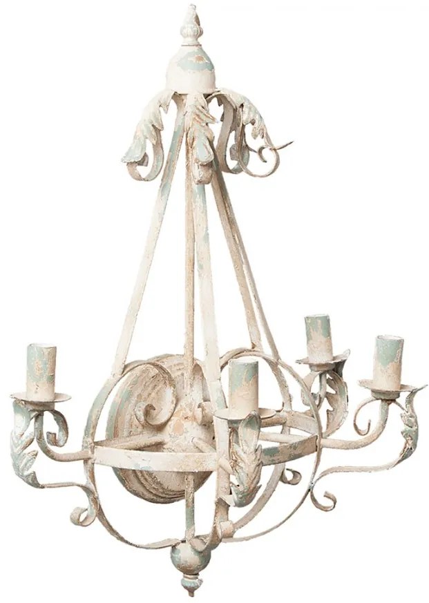 Biela patina nástenné svietidlo 71*54