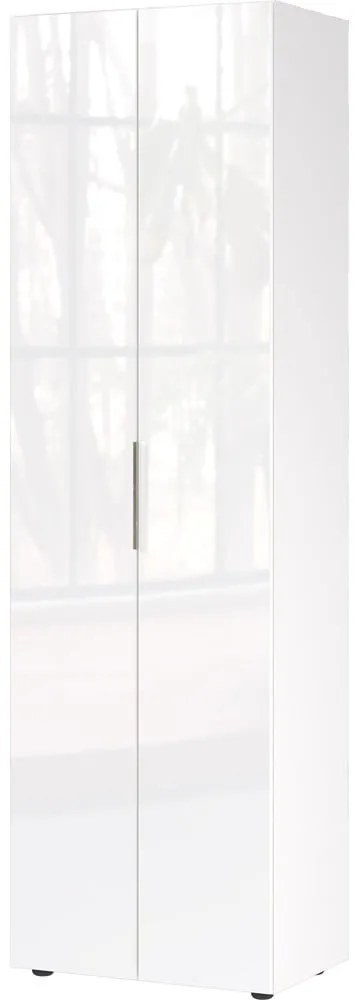 Biela šatníková skriňa 59x197 cm Genova – Germania