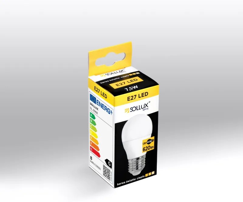 LED žiarovka E27 3000K, 7,5 W 620lm SL.0968 - Sollux