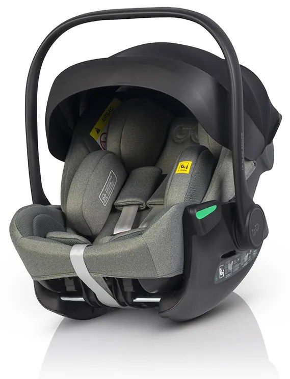 Súprava autosedačky EasyGo Buz Xtd Pro a Buz Pro Body 2 v 1 Greener