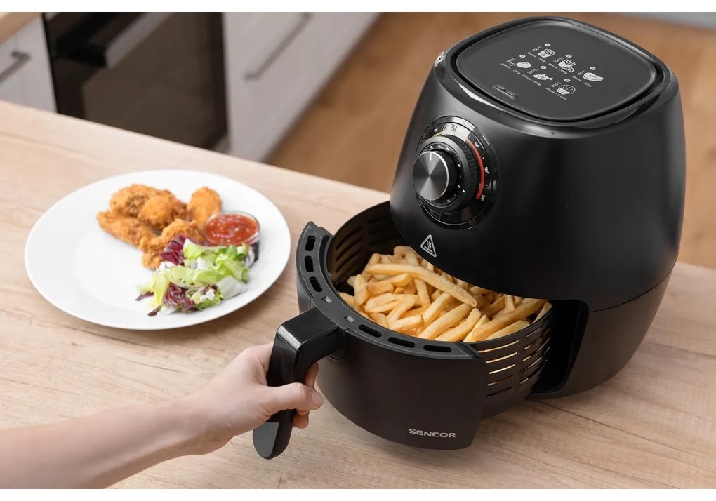 Sencor SFR 3130BK teplovzdušná fritéza