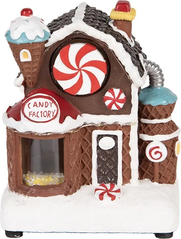 Hracie vianočné dekorácie s LED svetielkami Candy Factory - 15*11*19cm / 3xAA