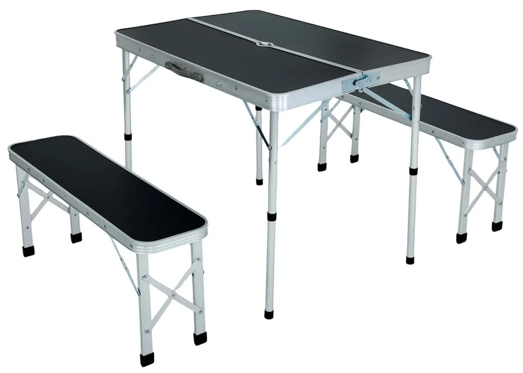 Kempingová turistická súprava ROI čierna