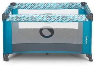Lionelo - Cestovná postieľka STEFI tyrkysová